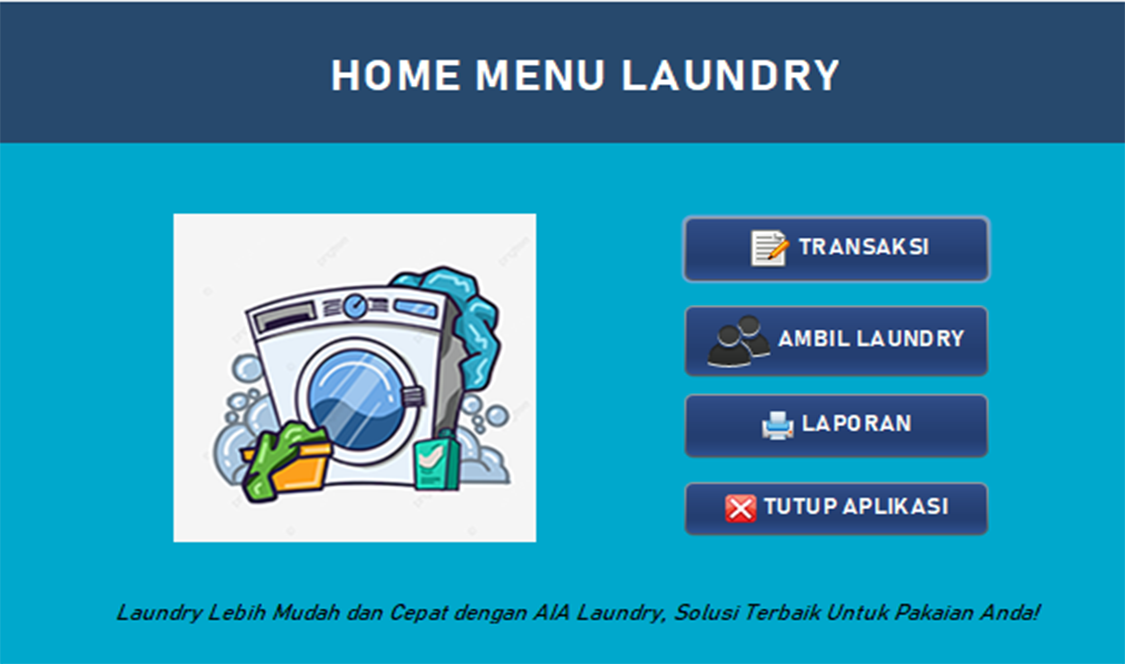 Aplikasi Laundry